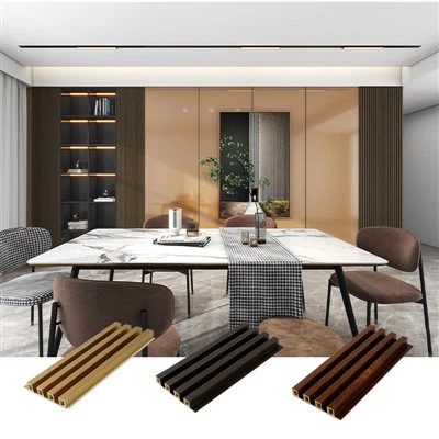 Panel de gran pared WPC serie Wood Grain