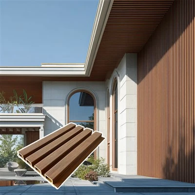 Panel de revestimiento exterior ASA WPC especificado por el arquitecto